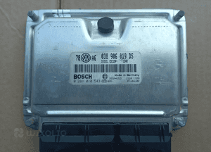 VW Passat B5 lift Skoda Superb 1.9 TDI komputer sterownik silnika 038906019KD 0281011205 038906019DS 2