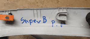 Osłona słupka prawy przód przednia prawa Skoda Superb I 3B0867352 7