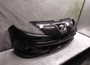 Zderzak przód przedni peugeot 207 exl czarny halogeny 3