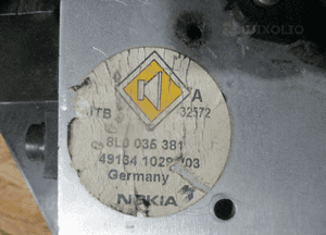 Subwoofer głośnik audi A3 8L lift 8L0035381 5