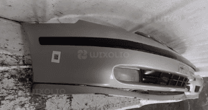 * ZDERZAK PRZÓD PRZEDNI DO SAAB 93 HALOGENY SREBRNY 2