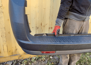 Fiat doblo ii combo d zderzak tył tylny kompletny 3