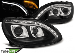 LAMPY Reflektory LED  DO MERCEDES W220 S-KLASA 1998 - 2005 Roku DAYLIGHT 1
