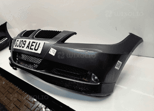 Zderzak przód przedni do bmw E90 E91 serii 3 sparkling graphite szary grafitowy halogeny 3