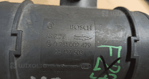 Przepływomierz  opel vectra c 2.0 2.2 dti nr 0281002479 / 24437503 3