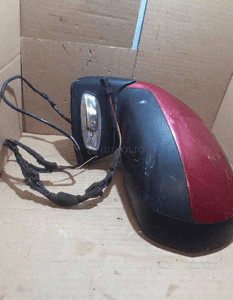 Lusterko lewe lewy lewa ekqd bordowy bordowe 7 pin citroen C4 grand picasso 5
