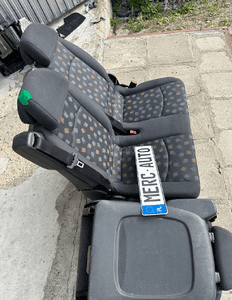Mercedes vito 639 fotel trójka ławka kanapa koziołek 447 Viano v klasa Metris 2+1 komfort uchylna 7