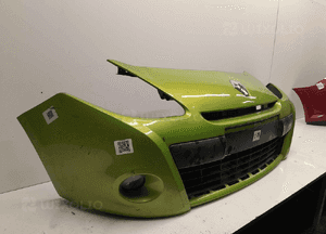 Zderzak przód przedni renault clio 3 iii lift fl tednq zielona limonka halogeny 2