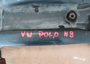Wózek sanki belka przód VW Polo 9N 4