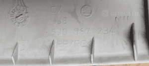Osłona poszycie słupka prawy przód Skoda Roomster 5J0867234 6