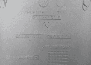 Tapicerka boczek drzwi lewy przód przednia lewa VW Caddy III 2K0867011A 6