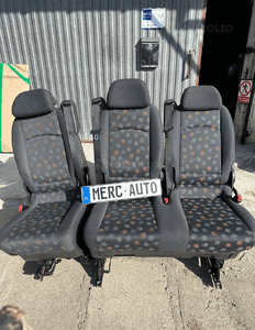 Mercedes vito 639 fotel trójka ławka kanapa koziołek 447 Viano v klasa Metris komfort uchylne oparcia 1