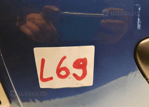 Zderzak przód przedni ford focus MK.2 ii 2 36 niebieski halogeny 2