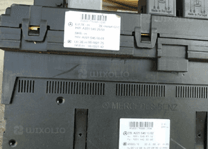 MERCEDES s 221 cl 216 moduł SAM skrzynka przód 3