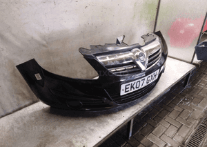 Zderzak przód przedni opel corsa d Z20R czarny 3