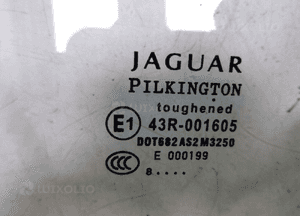 Jaguar xf X250 szyba prawa przednia prawy przód 5
