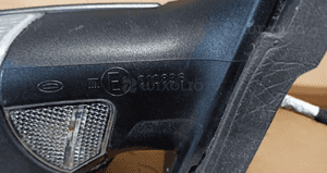 Lusterko prawe 9 pin vw golf v kombi jetta LA7T podświetlane 4