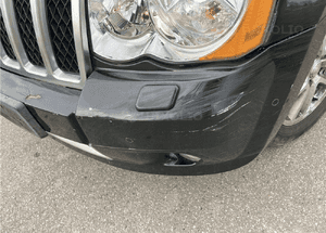 Jeep grand cherokee wk lift zderzak oryginał kpl 9