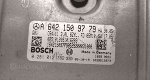 MERCEDES 320 cdi komputer stacyjka klucz om 642  A 6421509779 2