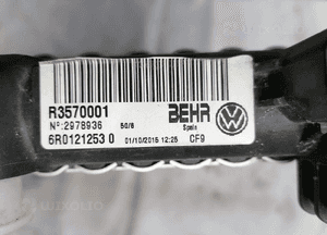Chłodnica wody Audi Vw Seat 6R01212530 3