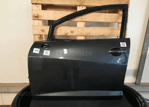 Drzwi przód przednie lewe seat ibiza 4 iv 6J LW7Z szare 5D 5 drzwi hb 1