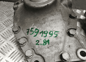 Bmw F01 F06 F10 F20 F22 F30 F32 F36 most dyfer przód 2.81 7591995 8623110 4