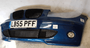 Zderzak przód przedni do bmw E87 1 pod halogeny niebieski kod kolor le mans blau 3