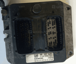 Opel Zafira A Astra G 1.8 16V X18XE1 komputer sterownik silnika 90582539 1
