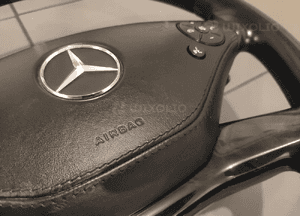 Mercedes s-klasa W221 W216 lift kierownica multi łopatki skóra drewno ideał 6