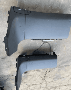 mercedes e 211 schowek pasazera czarny  panel osłona