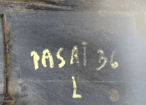 Nakładka listwa progu lewa VW Passat B6 3C0853897 3