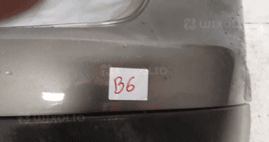 Zderzak tył tylny vw volkswagen golf 5 v LA7T szary grafitowy 2