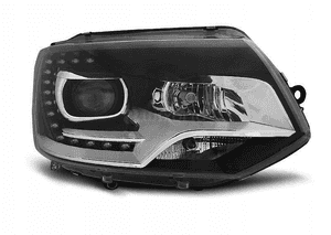 LAMPY Reflektory VW T5 2010-15 DRL XENON LOOK 6
