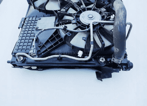 Chłodnice komplet chłodnic pas wentylator chłodnicy cadillac cts ii 3.6 07- 3