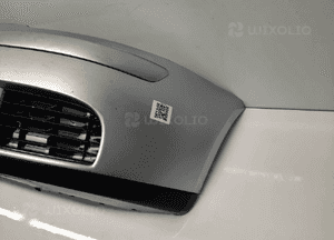 Zderzak przód przedni do volkswagen vw golf v 5 LA7W srebrny 4
