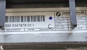 BMW X5 F15 X6 F16  wyświetlacz monitor ekran nawigacji 9347878 4