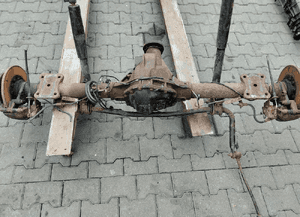 Oś belka zawieszenie most tył tylne ford transit MK7 rwd tył tylny napęd 1