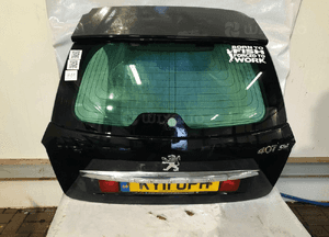 Klapa tył tylna bagażnika do peugeot 407 sw kombi exl czarna 1
