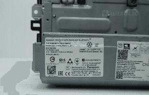 Ekran wyświetlacz radio bluetooth vw golf viii 5H0 5