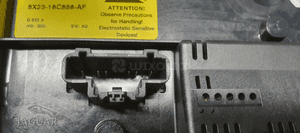 Panel nawiewu powietrza klimatyzacji radia Jaguar XF X250 8X23-18C858-AF 7