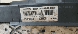 Pas przedni chłodnice wentylatory Opel Vivaro B Trafic III 1.6 BiTurbo 9