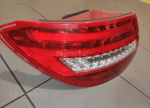 Mercedes c-klasa W204 lift lampa led lewy tył tylna lewa europa oryginalna 5