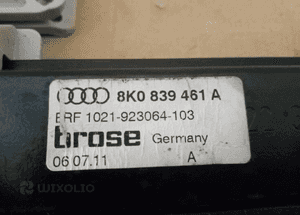 Mechanizm podnośnik szyby lewy tył Audi A4 B8 8K0839461A 4