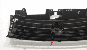 Grill atrapa zderzaka przód fiat scudo ii 1497652077 2007-2013 7