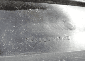 Dodge ram atrapa grill chłodnicy 82211742AB 12