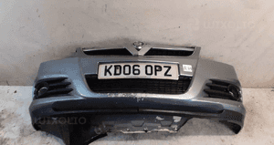 Zderzak przód przedni opel vectra c Z163 szary halogeny lift fl 1