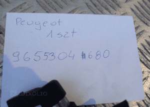 Wtryskiwacz peugeot 9655304680 radom 2