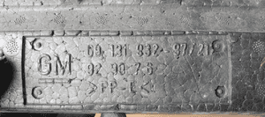 Absorber belki zderzaka tył Opel Omega 09131932 6