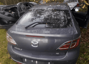 Mazda 6 GH 08-12 HB Klapa tylna tył szyba 6