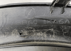 Listwa nakładka błotnika prawa prawy tył Nissan Juke 1 I 78860-1KA6A 6